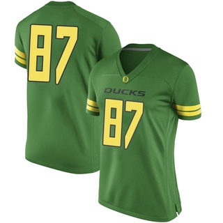 A.J. Pugliano Game Green Women's Oregon Ducks Football Jersey