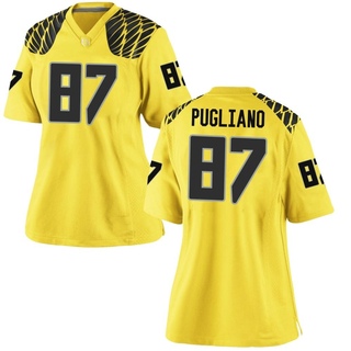 A.J. Pugliano Replica Gold Women's Oregon Ducks Football Jersey