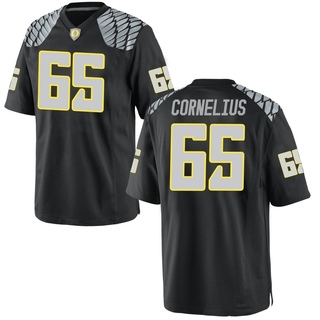 Ajani Cornelius Game Black Youth Oregon Ducks Football Jersey