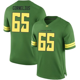 Ajani Cornelius Game Green Youth Oregon Ducks Football Jersey