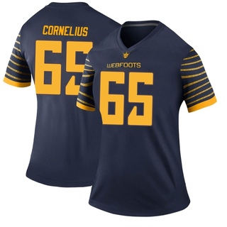 Ajani Cornelius Legend Navy Women's Oregon Ducks Football Jersey