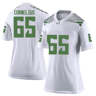 Ajani Cornelius Limited White Women's Oregon Ducks Football Jersey