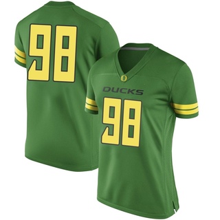 Andrew Boyle Game Green Women's Oregon Ducks Football Jersey