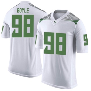 Andrew Boyle Limited White Men's Oregon Ducks Football Jersey