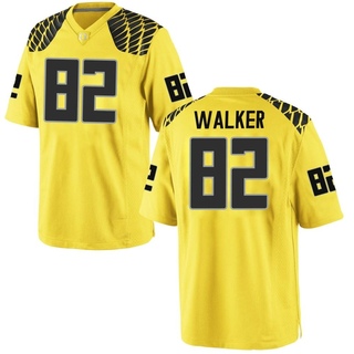 Andrew Walker Game Gold Men's Oregon Ducks Football Jersey