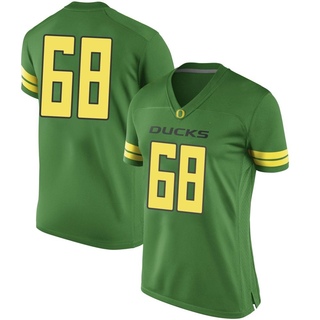 Auston Mims Game Green Women's Oregon Ducks Football Jersey