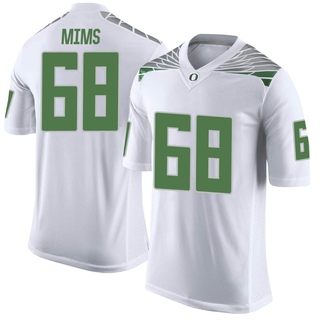 Auston Mims Limited White Men's Oregon Ducks Football Jersey