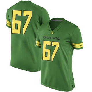 Beau CressAllen Replica Green Women's Oregon Ducks Football Jersey