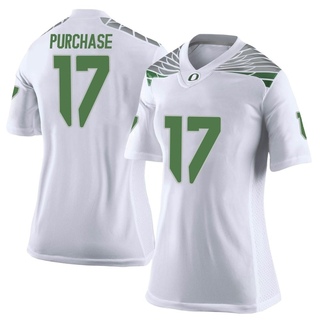 Blake Purchase Limited White Women's Oregon Ducks Football Jersey