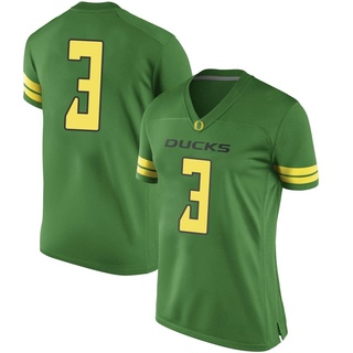 Brandon Dorlus Game Green Women's Oregon Ducks Football Jersey