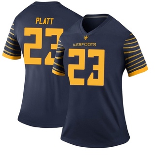 Brayden Platt Legend Navy Women's Oregon Ducks Football Jersey