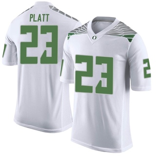 Brayden Platt Limited White Men's Oregon Ducks Football Jersey