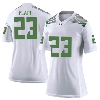 Brayden Platt Limited White Women's Oregon Ducks Football Jersey