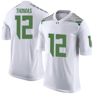 Brock Thomas Limited White Youth Oregon Ducks Football Jersey