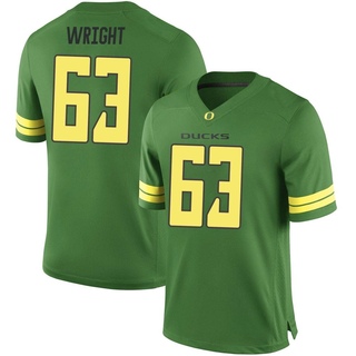 Brodie Wright Game Green Men's Oregon Ducks Football Jersey