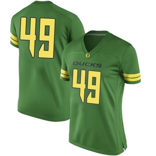 Camden Lewis Game Green Women's Oregon Ducks Football Jersey