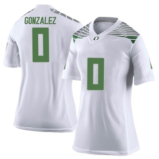 Christian Gonzalez Limited White Women's Oregon Ducks Football Jersey