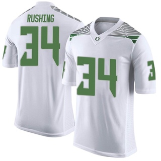 Cruz Rushing Limited White Men's Oregon Ducks Football Jersey