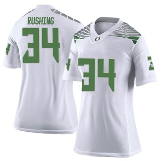 Cruz Rushing Limited White Women's Oregon Ducks Football Jersey