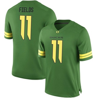 Dakoda Fields Game Green Men's Oregon Ducks Football Jersey