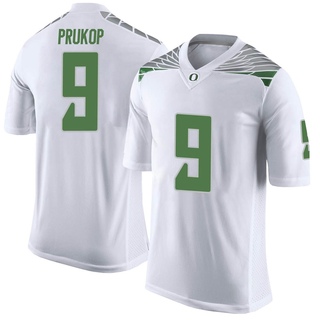 Dakota Prukop Limited White Youth Oregon Ducks Football Jersey