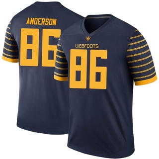 Darrian Anderson Legend Navy Men's Oregon Ducks Football Jersey