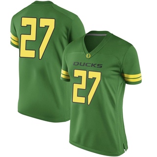 Daylen Austin Game Green Women's Oregon Ducks Football Jersey