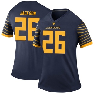 Devon Jackson Legend Navy Women's Oregon Ducks Football Jersey