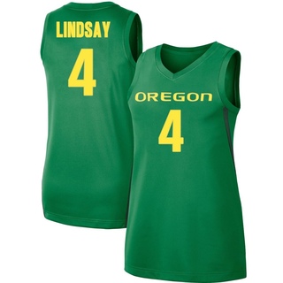 Dezdrick Lindsay Replica Green Women's Oregon Ducks Basketball Jersey