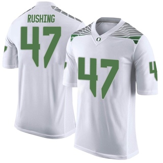 Elijah Rushing Limited White Men's Oregon Ducks Football Jersey