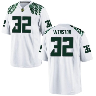 Emar'rion Winston Game White Men's Oregon Ducks Football Jersey