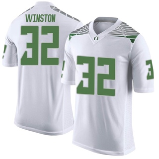 Emar'rion Winston Limited White Men's Oregon Ducks Football Jersey