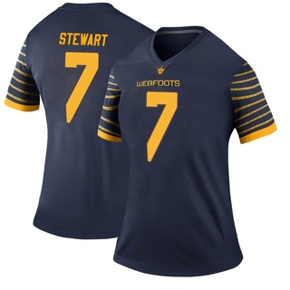 Evan Stewart Legend Navy Women's Oregon Ducks Football Jersey