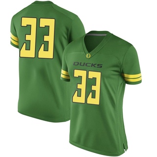 Evan Williams Game Green Women's Oregon Ducks Football Jersey