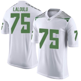 Faaope Laloulu Limited White Youth Oregon Ducks Football Jersey