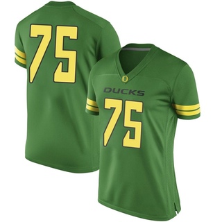 Faaope Laloulu Replica Green Women's Oregon Ducks Football Jersey