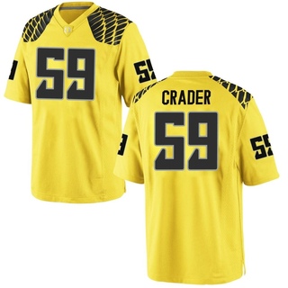 Fox Crader Game Gold Men's Oregon Ducks Football Jersey