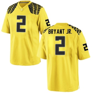 Gary Bryant Jr. Game Gold Men's Oregon Ducks Football Jersey