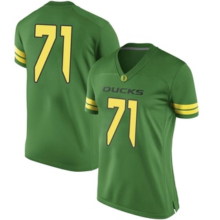 George Silva Game Green Women's Oregon Ducks Football Jersey