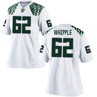 Holden Whipple Game White Women's Oregon Ducks Football Jersey