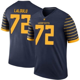 Iapani Laloulu Legend Navy Men's Oregon Ducks Football Jersey