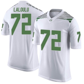 Iapani Laloulu Limited White Men's Oregon Ducks Football Jersey