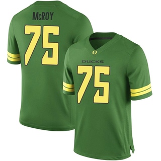 JacQawn McRoy Game Green Men's Oregon Ducks Football Jersey