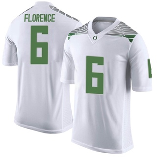 Jahlil Florence Limited White Men's Oregon Ducks Football Jersey