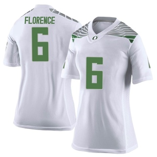 Jahlil Florence Limited White Women's Oregon Ducks Football Jersey