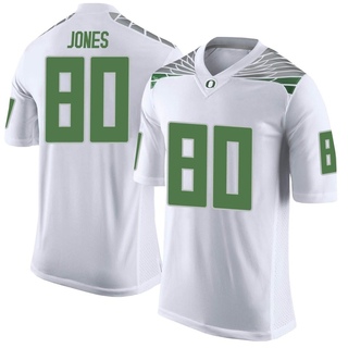 Jaxson Jones Limited White Men's Oregon Ducks Football Jersey