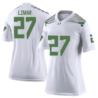 Jayden Limar Limited White Women's Oregon Ducks Football Jersey