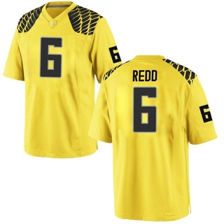 Jaylon Redd Game Gold Men's Oregon Ducks Football Jersey