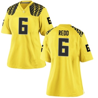 Jaylon Redd Replica Gold Women's Oregon Ducks Football Jersey