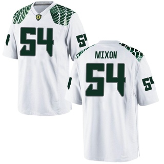 Jerry Mixon Game White Men's Oregon Ducks Football Jersey